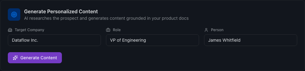 AI Generates Product-Grounded Content